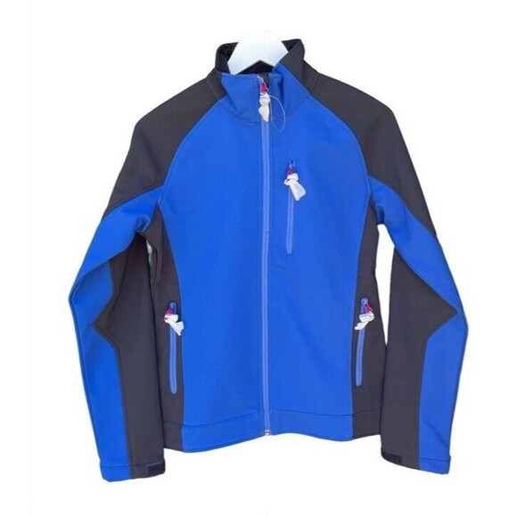 Engelbert Strauss Jacket Softshell Dryplexx Softlight Work Wear Blue Small NEW - Picture 2 of 13